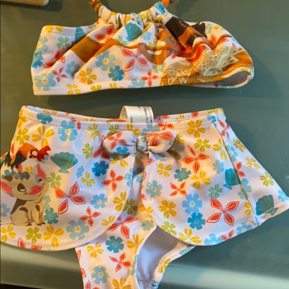 Disney moana girls bikini